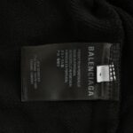 Balenciaga Sanskrit Print Mud-Dyed Zipper Sweatshirt Jacket