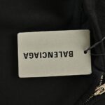 Balenciaga Sanskrit Print Mud-Dyed Zipper Sweatshirt Jacket