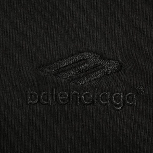 Balenciaga Sanskrit Print Mud-Dyed Zipper Sweatshirt Jacket