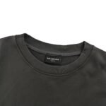 Balenciaga Website letter embroidered sweatshirt