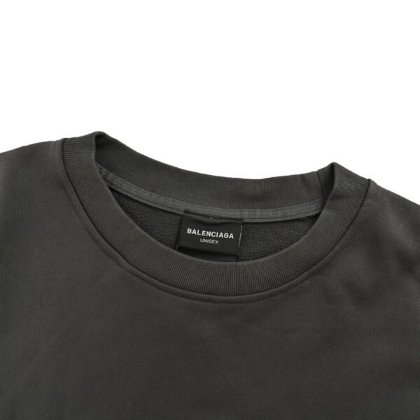 Balenciaga Website letter embroidered sweatshirt