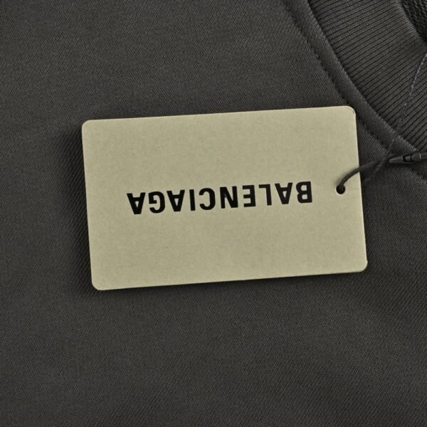 Balenciaga Website letter embroidered sweatshirt