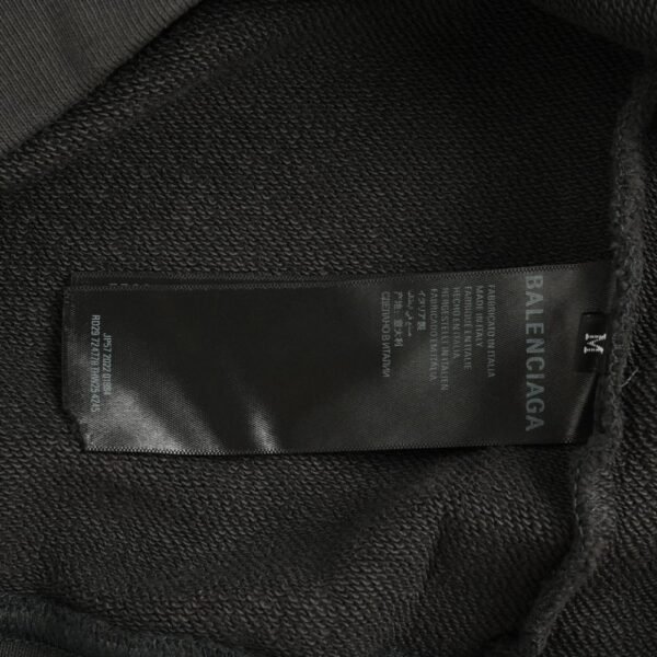 Balenciaga Website letter embroidered sweatshirt