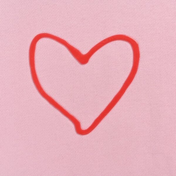 Balenciaga 24Fw Valentine's Day Heart Hoodie