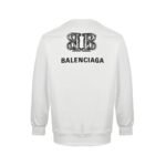 Balenciaga BB Lettering Printed Sweatshirt