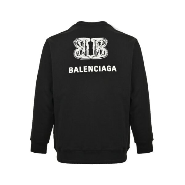 Balenciaga BB Lettering Printed Sweatshirt