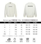 Balenciaga 24Fw Printed sweatshirt