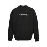 Balenciaga 24Fw Printed sweatshirt