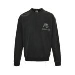 Balenciaga Luminous Double B Printed Sweatshirt