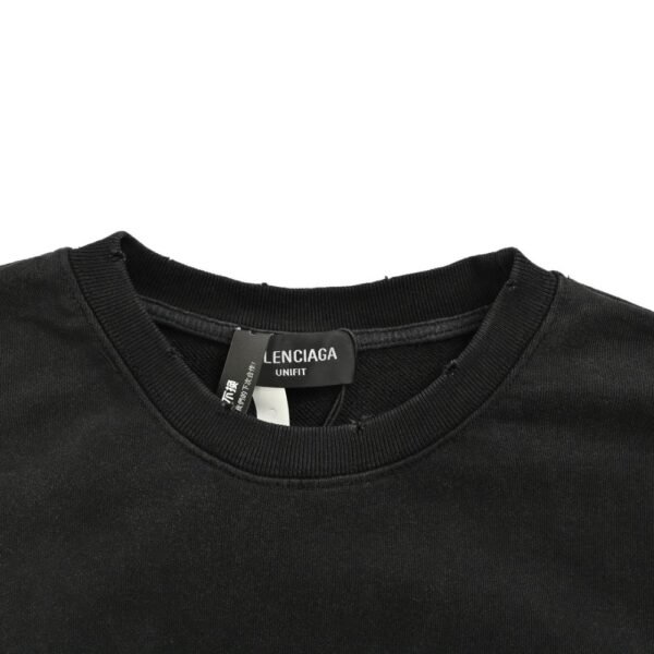 Balenciaga Luminous Double B Printed Sweatshirt