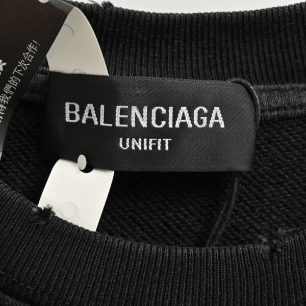 Balenciaga Luminous Double B Printed Sweatshirt