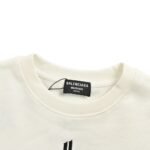 Balenciaga 24Fw Multi-letter embroidered sweatshirt