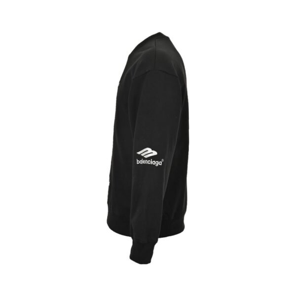 Balenciaga 24Fw Multi-letter embroidered sweatshirt