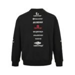 Balenciaga 24Fw Multi-letter embroidered sweatshirt