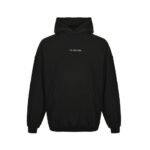 Balenciaga 24Fw hot diamond lettering destruction hoodie