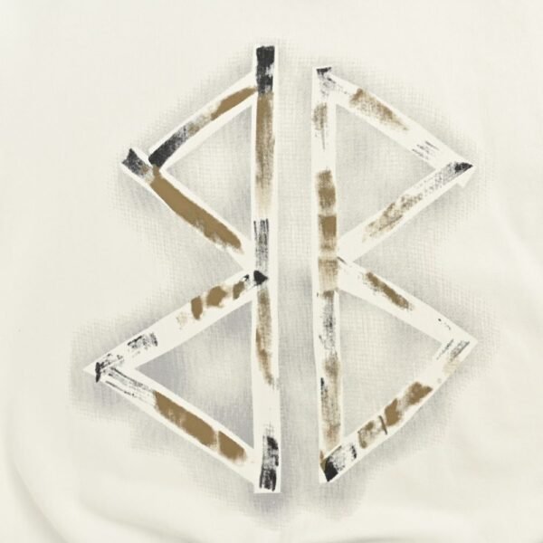 Balenciaga Hand-painted double B print sweatshirt