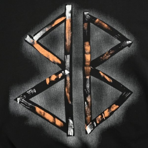 Balenciaga Hand-painted double B print sweatshirt
