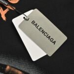 Balenciaga Hand-painted double B print sweatshirt