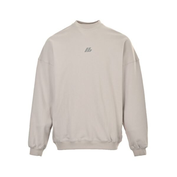 Balenciaga 24Fw reflective lettering logo sweatshirt