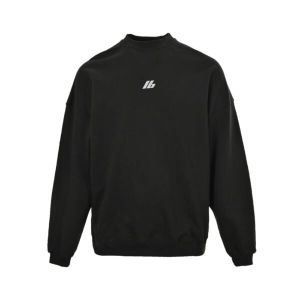 Balenciaga 24Fw reflective lettering logo sweatshirt