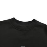 Balenciaga 24Fw reflective lettering logo sweatshirt