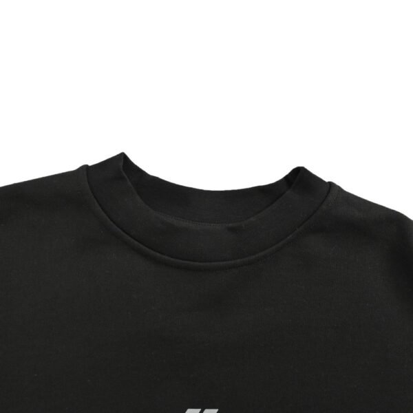 Balenciaga 24Fw reflective lettering logo sweatshirt
