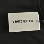 Balenciaga 24Fw reflective lettering logo sweatshirt