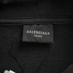 Balenciaga Wireless Signal Letters Printed Hoodie