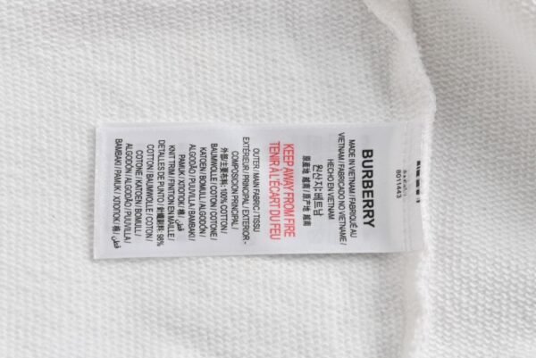 Burberry 24Fw Classic TB laminated hoodie