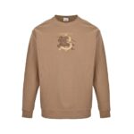 Burberry 24Fw Classic TB embroidered warhorse laminated sweatshirt