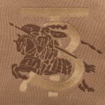 Burberry 24Fw Classic TB embroidered warhorse laminated sweatshirt