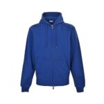 Burberry 24Fw Shoulder Horse Patches Zip-Up Hoodie