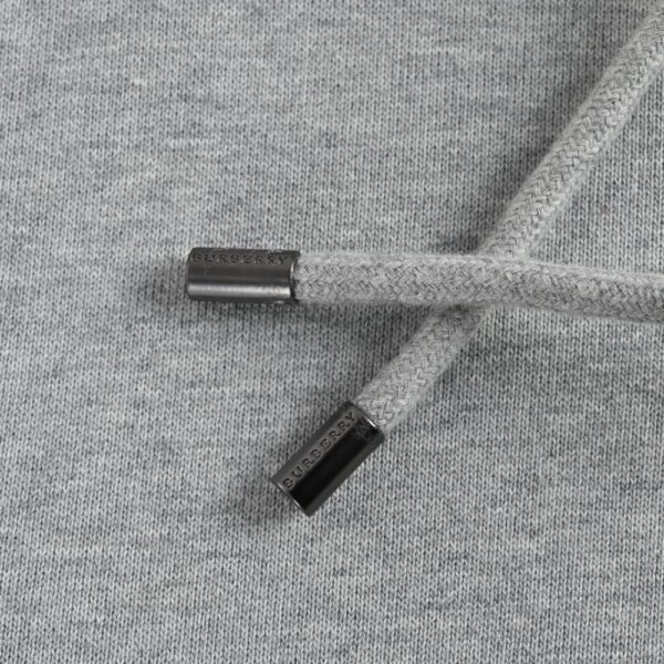 Burberry 22Fw Embroidered Horse Zipper Sweatshirt
