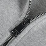 Burberry 22Fw Embroidered Horse Zipper Sweatshirt