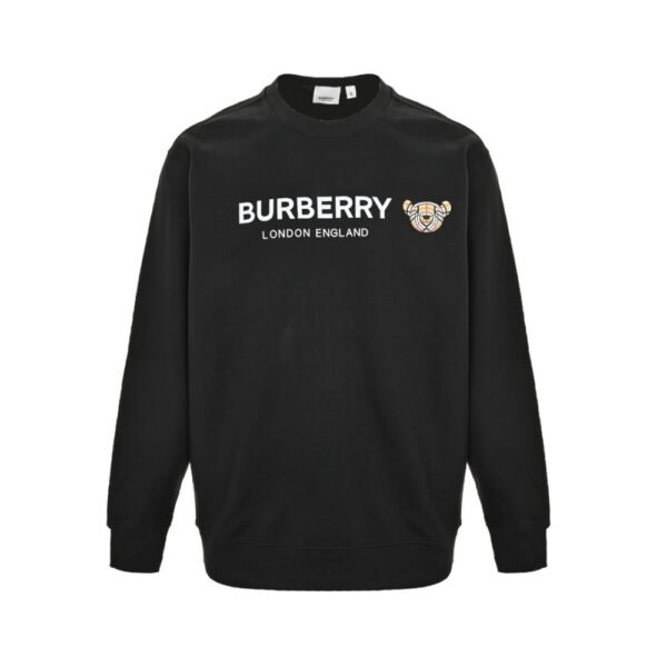 Burberry 24Fw Bear Letter Print Sweatshirt
