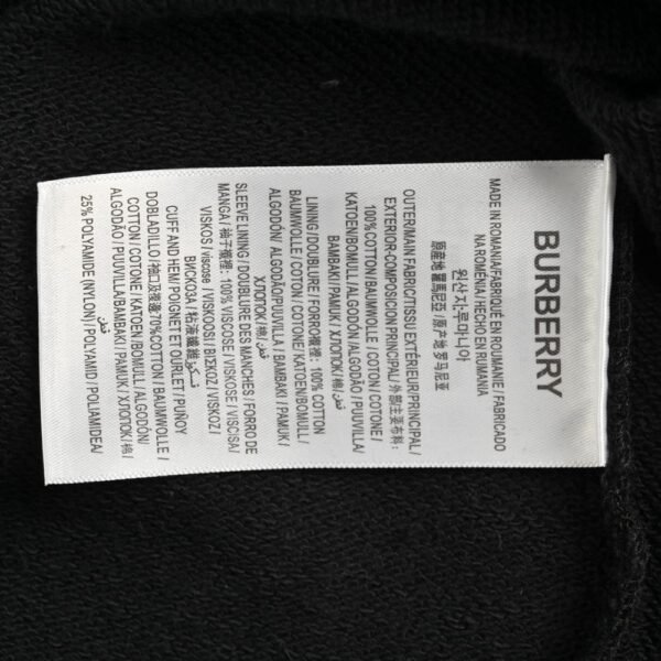 Burberry 24Fw Bear Letter Print Sweatshirt