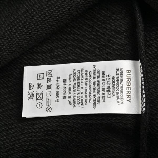 Burberry 24Fw Dark pattern sweatshirt