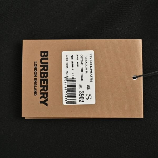 Burberry 24Fw Dark pattern sweatshirt