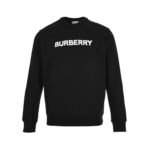 Burberry Classic foam letter print sweatshirt