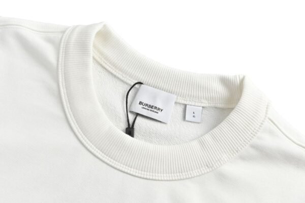 Burberry Classic foam letter print sweatshirt