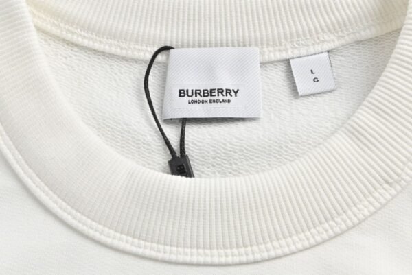 Burberry Classic foam letter print sweatshirt