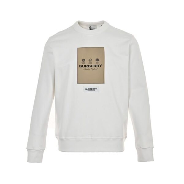 Burberry 24Fw Patch label sweatshirt