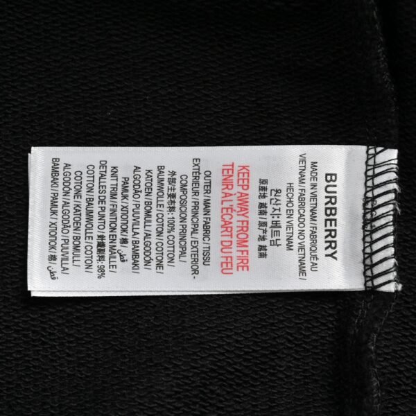 Burberry 24Fw Patch label sweatshirt