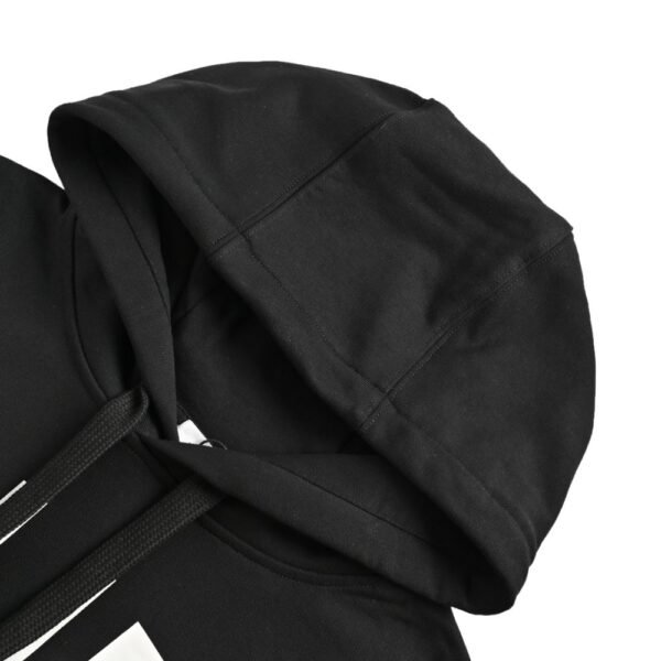 Burberry 24Fw Thick rubber lettering print hoodie