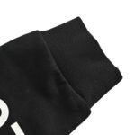 Burberry 24Fw Thick rubber lettering print hoodie