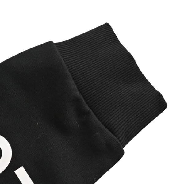 Burberry 24Fw Thick rubber lettering print hoodie