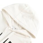 Burberry 24Fw Thick rubber lettering print hoodie