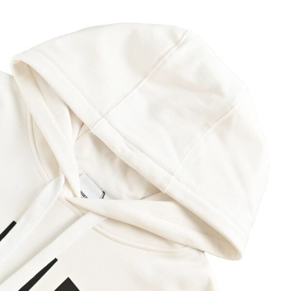 Burberry 24Fw Thick rubber lettering print hoodie