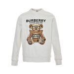 Burberry 23Fw Embroidered Teddy Bear Sweatshirt