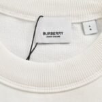 Burberry 23Fw Embroidered Teddy Bear Sweatshirt